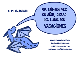 por primera vez en años, cierro los blogs por vacaciones