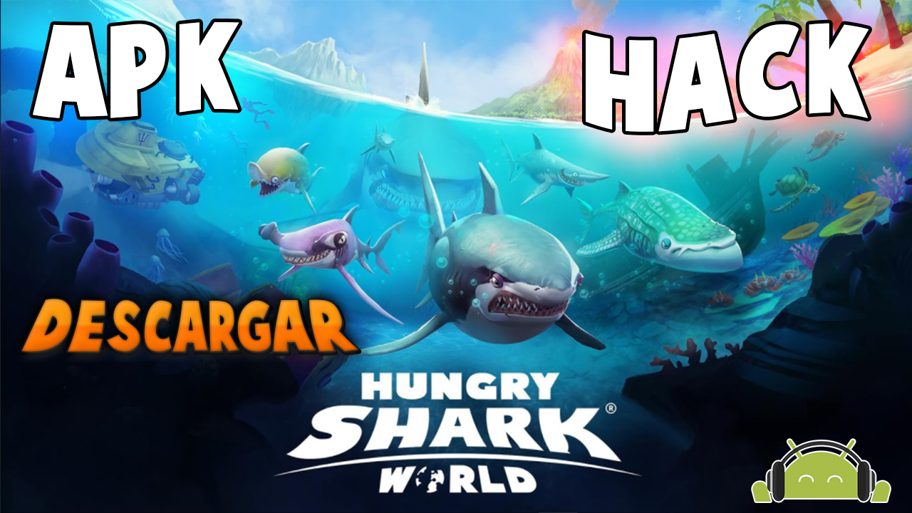 Hack Hungry Shark World v2.2.0 APK MOD [Gemas y monedas ilimitadas