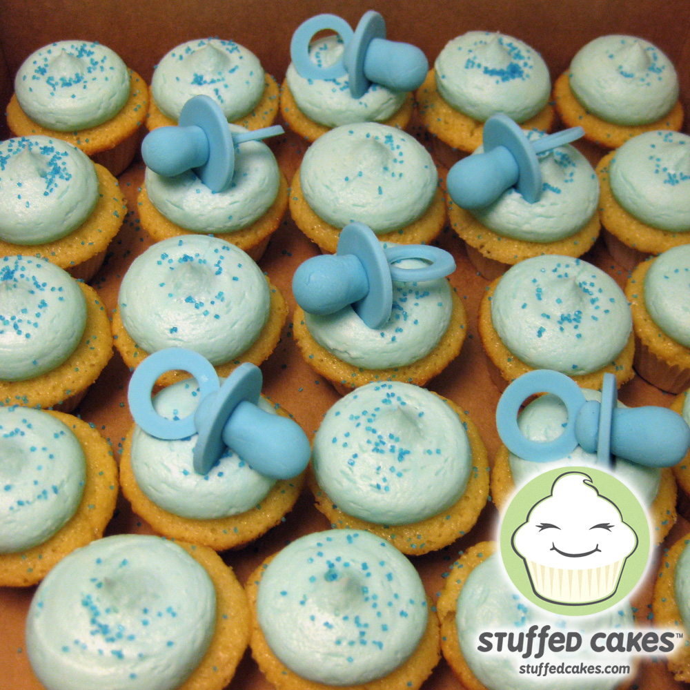 Baby Shower Mini Cupcakes