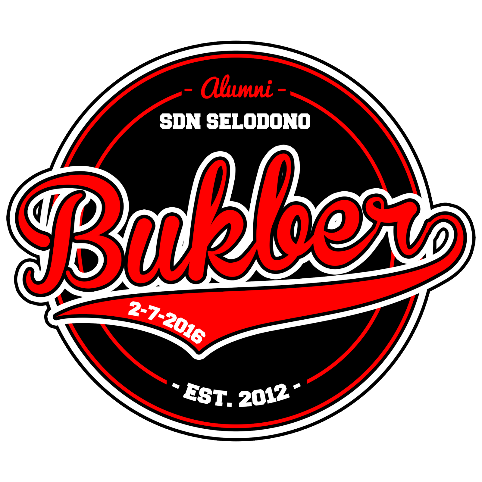  Stiker  Keren Bukber  Alumni SDN SELODONO firedpen