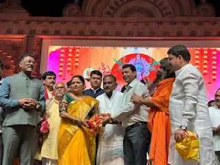 #MumbaiNews : प्रताप सरनाईक द्वारा आयोजित चैत्र नवरात्र उत्सव में उमड़ा जन सैलाब  | #NayaSaveraNetwork