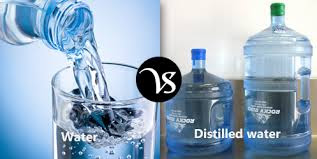 distilled water