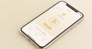 안드로이드 Wallet로 암호화폐 송금하는 모습