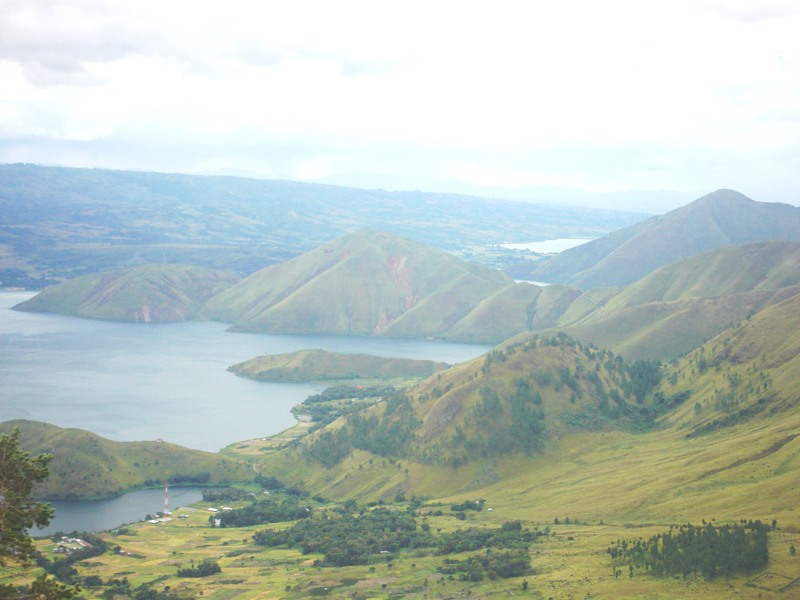 Download this Samosir Island And Lake Toba North Sumatra picture