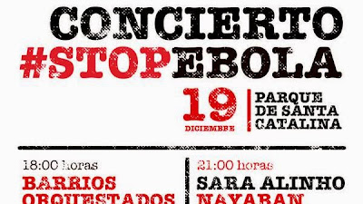 Concierto solidario Stop Ébola, Las Palmas de Gran Canaria 