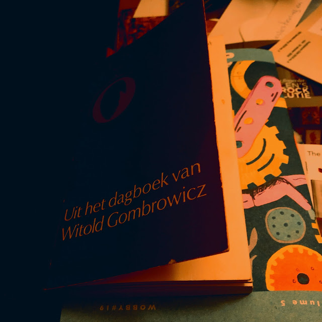 Boekomslag 'Uit et dagboek van Witold Combrowics'