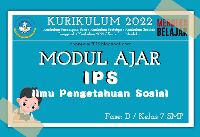 Modul Ajar IPS Kelas VII SMP Kurikulum Merdeka 2022