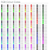 RGB colour codes