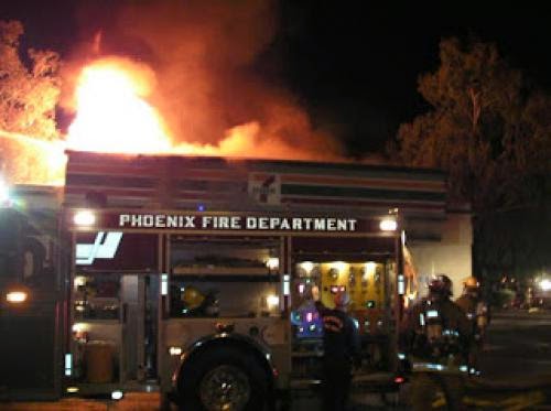 The 7 11 Is On Fire
