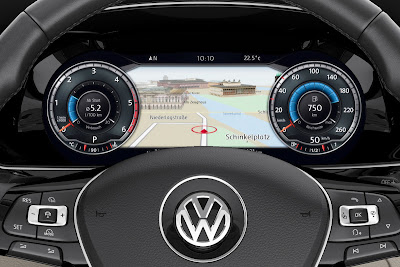 Novo VW Passat 2015 - painel digital