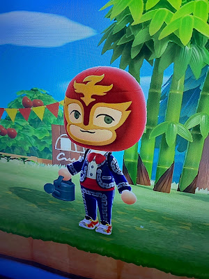 Animal Crossing Lucha Mask and Mariachi Suit