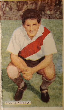 Foto de Juan Eulogio Urriolabeitia, jugador y campeón con River Plate en 1957