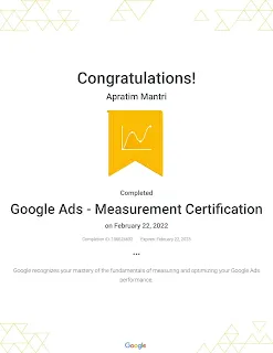 Google Ads - Measurement Certification