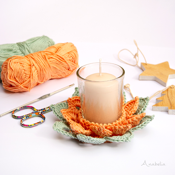 Christmas crochet arrangements, Anabelia Craft Design