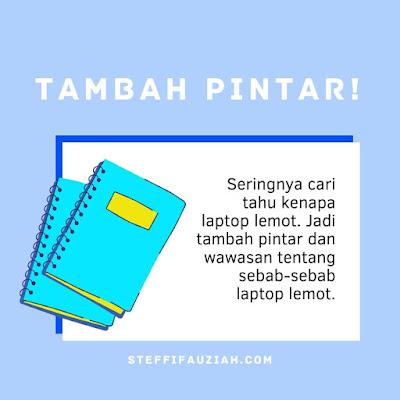 Punya Laptop Lemot