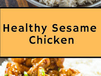 Healthy Sesame Chicken   