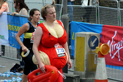 London Marathon scary