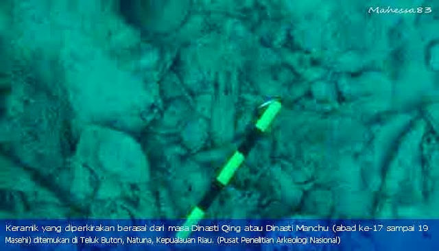 Penemuan 5 Kapal Kuno di Laut Natuna