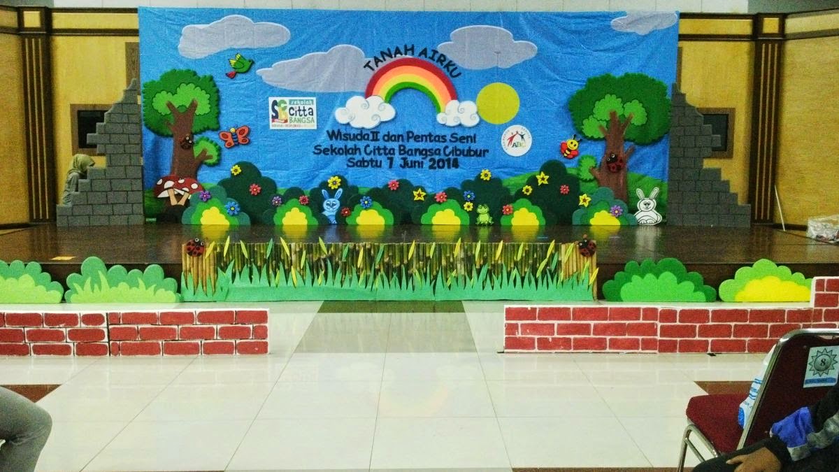 KK PRODUCTION Panggung  Pensi Taman kanak kanak 2014