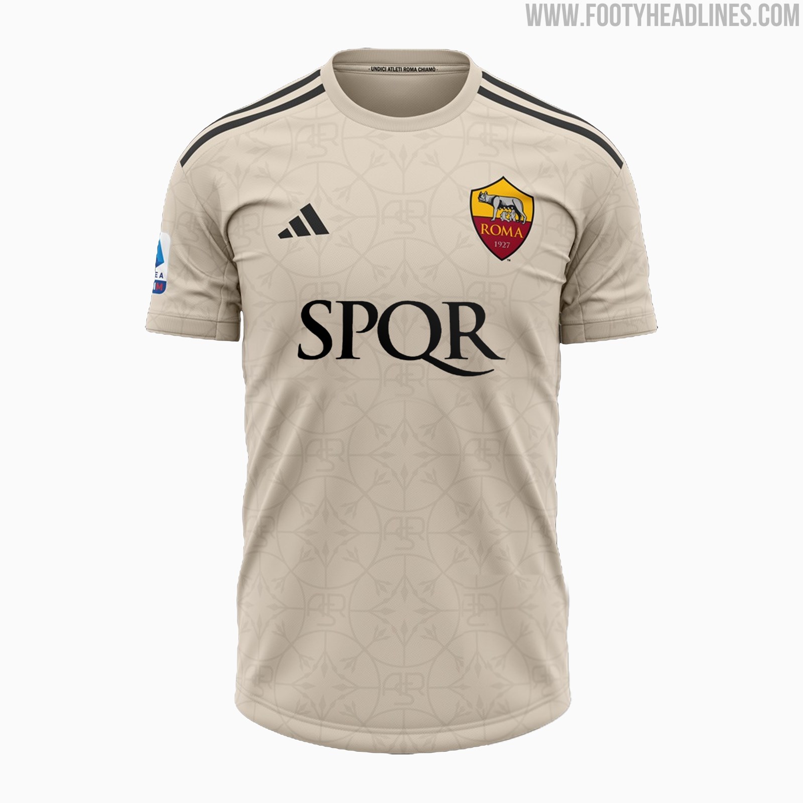 Adidas Roma 23-24 Home, Away & Third Kits Leaked - Footy Headlines