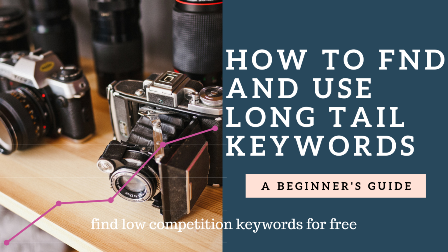 how to use long tail keywords in website and blog with low competition