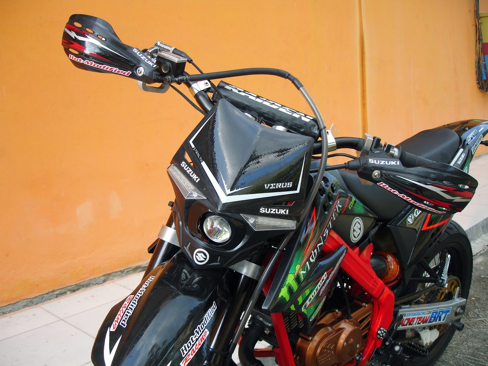 HotModified Suzuki RGR Modifikasi Jadi Trail