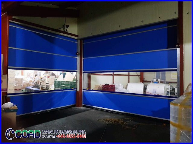 COAD, High Speed Door, INDONESIA, INDUSTRIAL DOOR, JAPAN, KOREA, MALAYSIA, Pintu Berkelajuan Tinggi, pintu pvc, PVC Roller Shutter Door, THAILAND, VIETNAM, シート製高速シャッター, 