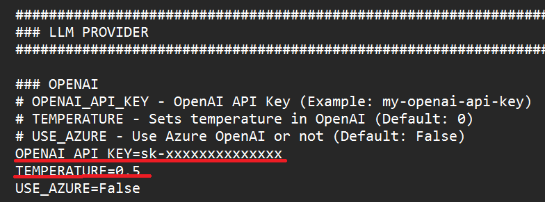 AutoGPT OpenAI API