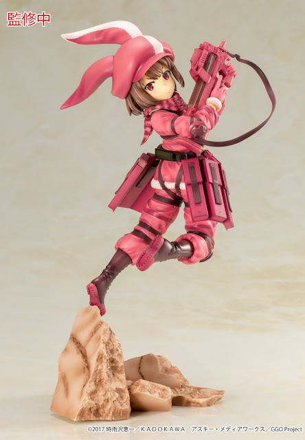 Figuras: Primera imagen oficial de Llenn de "Sword Art Online Alternative Gun Gale Online" - Kotobukiya