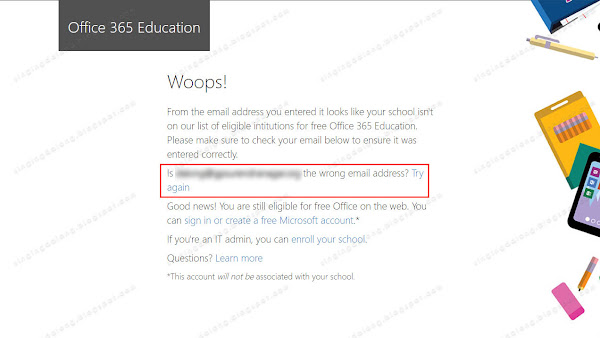 Get Office 365 Education Free
