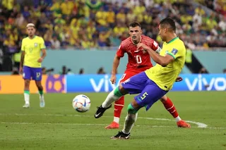 Brazil beat Switzerland 1-0 to reach round 16 of FIFA World 2022