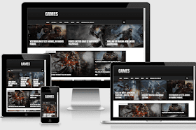 Sora Games Premium Responsive Blogger Template