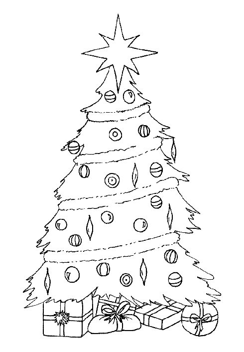 desenho natal para colorir