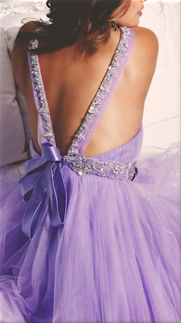 ♦Pastel purple fashion dress #fashion #purple #brilliantluxury