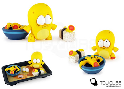 ToyQube Exclusive Yellow O-No Sushi by Andrew Bell