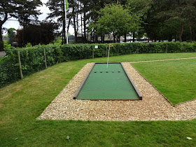 Crazy Golf course at Eaton Park in Norwich