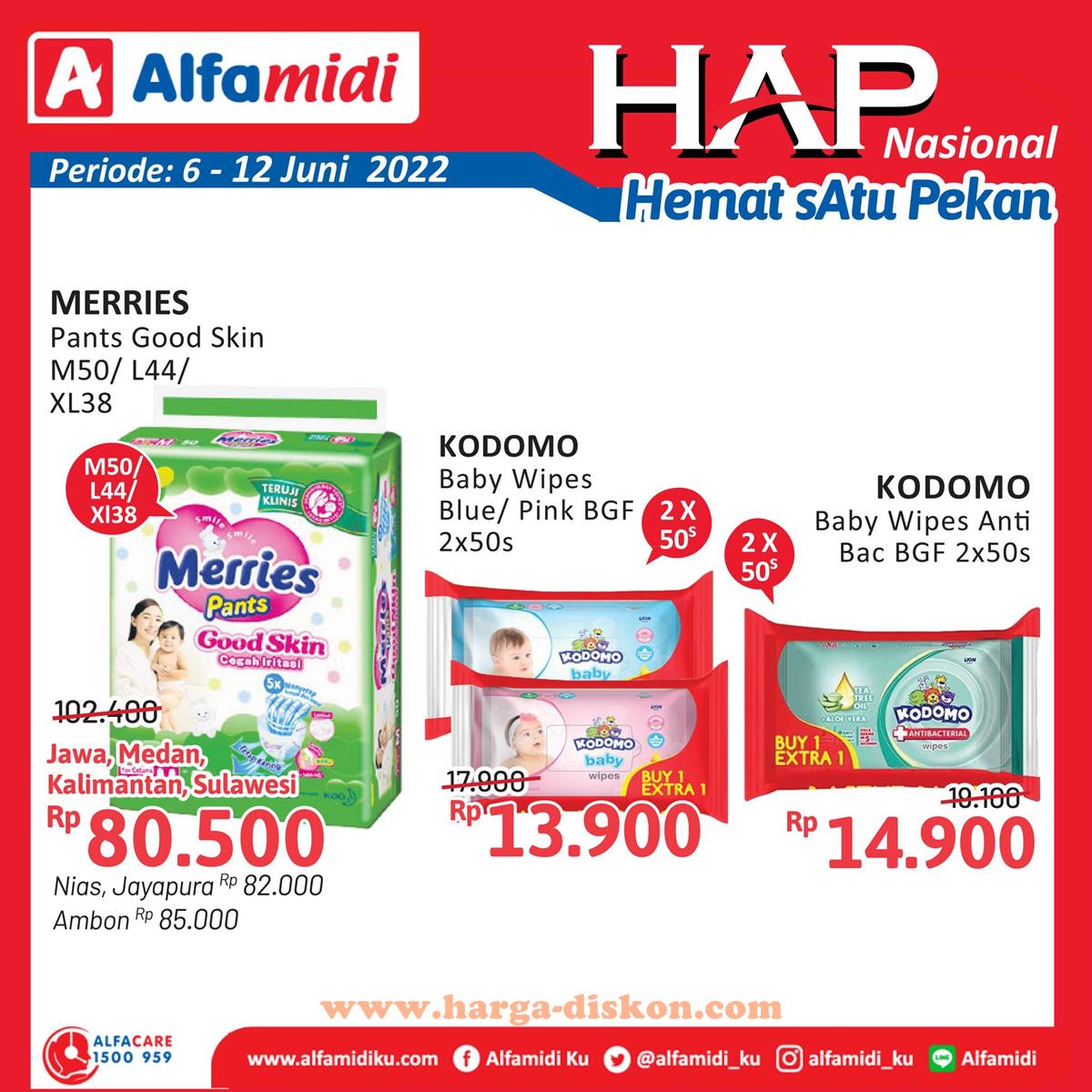 Promo ALFAMIDI Hemat Satu Pekan 06 - 12 Juni 2022