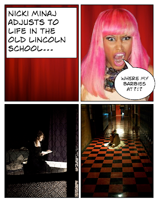 Nicki Minaj adjusts to life in the Old Lincoln School
