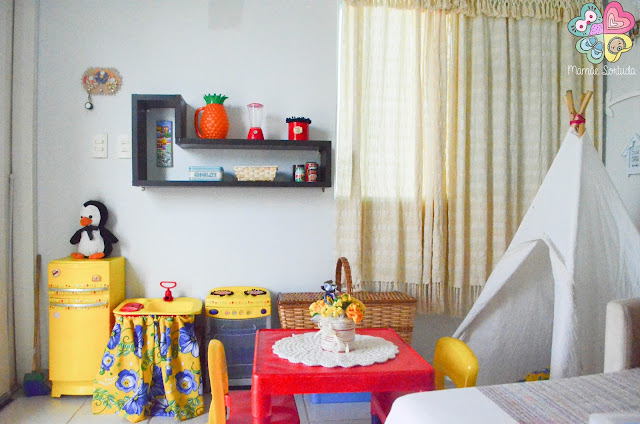 brinquedo com cara nova. reformando cozinha de infantil com ar retrô