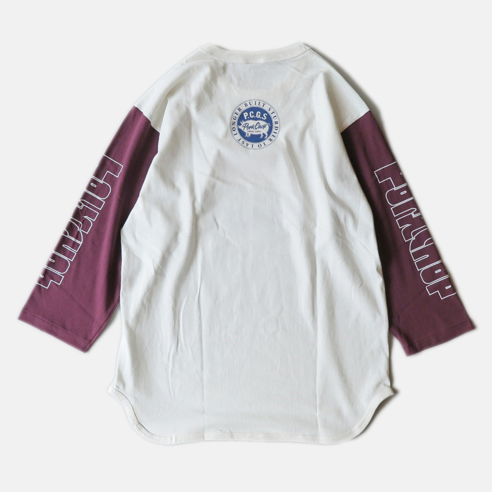 PORKCHOP GARAGE SUPPLY CHOP YOUR OWN WOOD BASEBALL TEE TRUMPS FASTLANE 広島