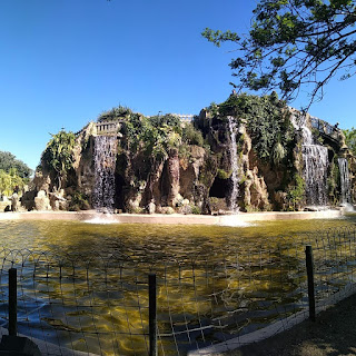 Cascada del parque Genovés