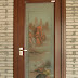 Modern homes door, paint designs.