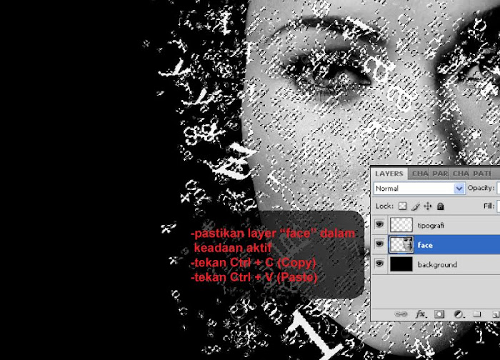 Tipografi Wajah dengan Photoshop