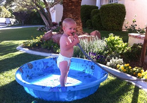 ryan eating the hose (1 of 1)