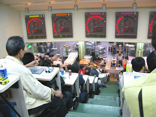 Flower Auction Japan auction room.