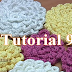 Crochet Fluffy Flower Tutorial 9 Große Blume häkeln 