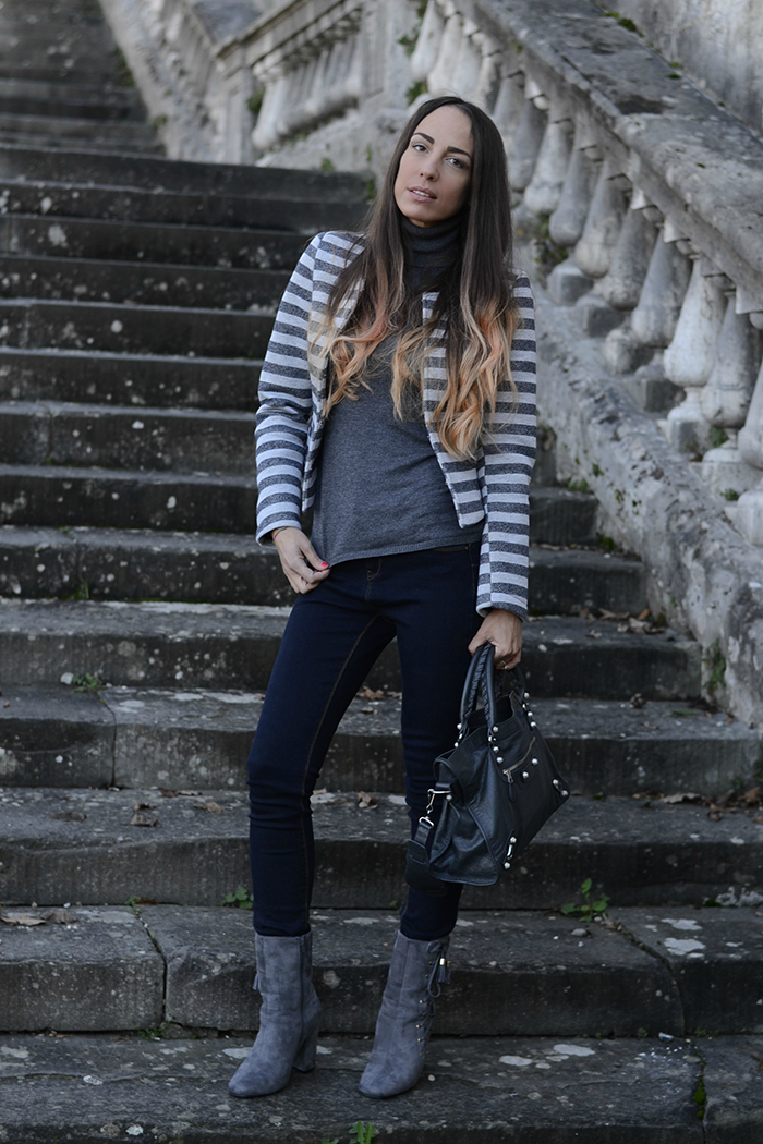 idea outfit grigio