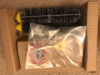 Whats inside the box of the iRoomba Replenishment kit.