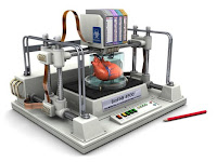 Without using a traditional scalpel, this 3D printer can repair body tissue