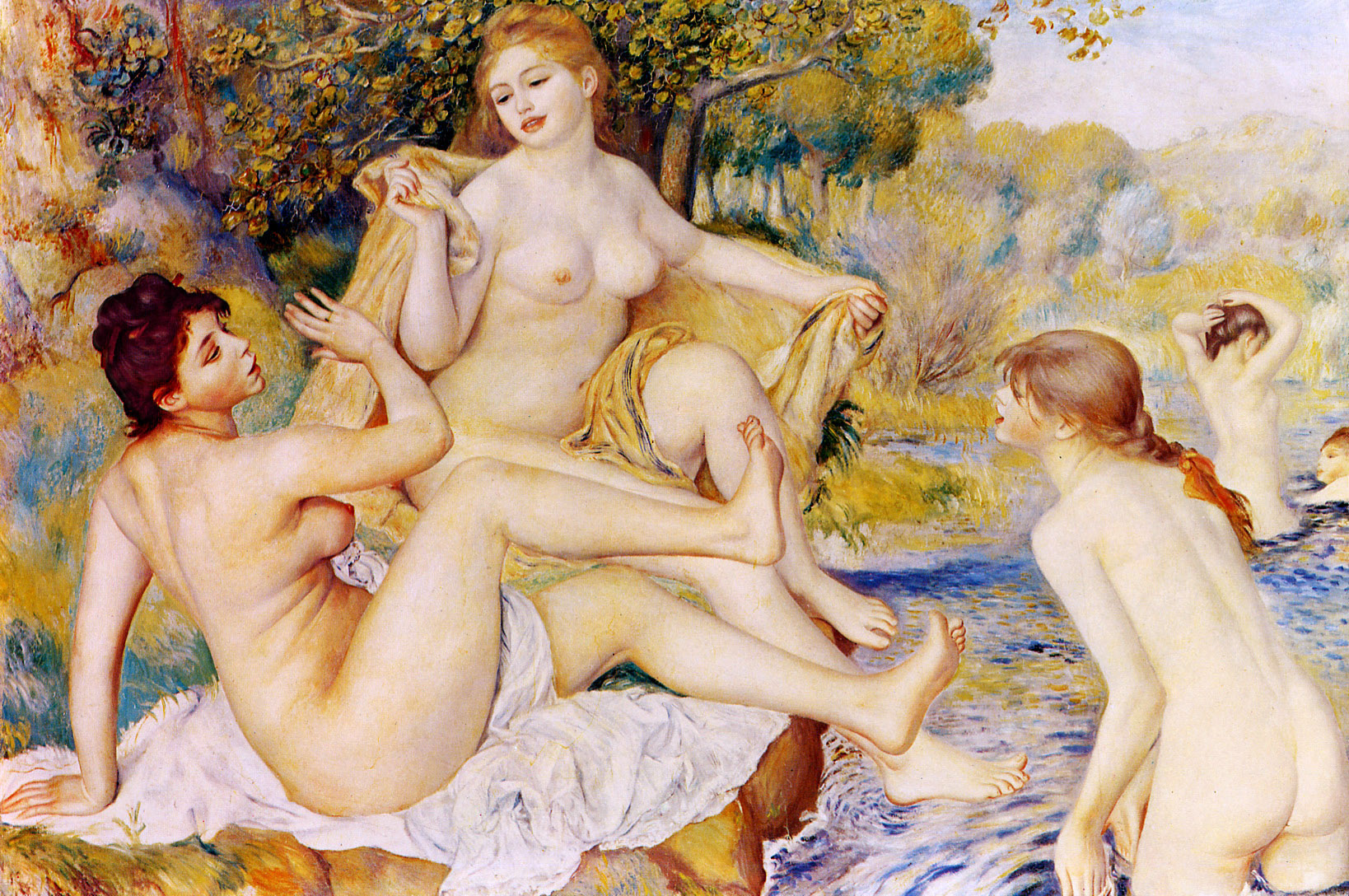 Pierre-Auguste Renoir: Les grandes baigneuses, 1887